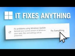 This New Windows Feature Fixes (Almost) Any OS Corruption