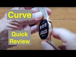 WEOFLY Curve IP68 AMOLED Always-On 1.43” Display BT 5.3 Calling Lady's Smartwatch: Quick Overview