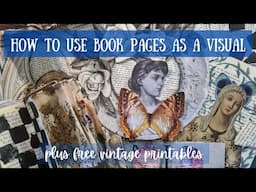 Ways to Use Book Pages and Text as a Visual Element in Your Pages