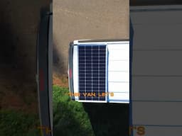 SOLAR PANEL ☀️ | VAN INSTALLATION #solarenergy #offgridpower #newpowa #vanbuild