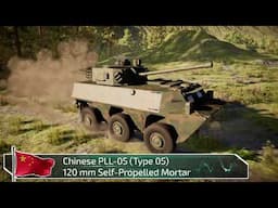 PLL-05 (Type 05) 120mm Self-Propelled Mortar Howitzer (SPMH)