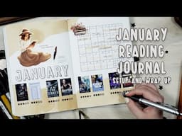 January 2025 Reading Journal | setup + books I read