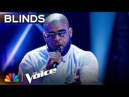 Darius J's Performance of "Caught Up" Leaves the Coaches in Awe | The Voice Blind Auditions | NBC