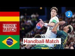 Germany vs Brazil Handball Friendly Match 2025