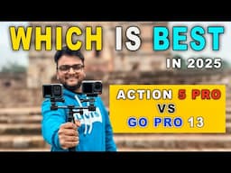 Which is Better in 2025  😎 DJI  ACTION 5 PRO or  HERO GO PRO 13