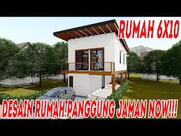 Desain rumah panggung di kota jaman now!