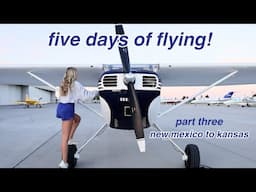 fly with me from New Mexico to Kansas | tiny airplane, big adventure! day 3