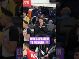 Luka impressed by Jaxson Hayes' dunk 😂👏 (via LADEig/X)