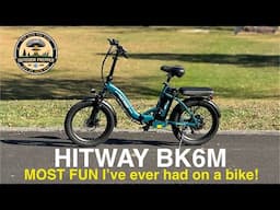 Hitway BK6M Electric Bike - The MOST fun I’ve ever had on a bike!