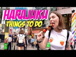 Harajuku Tokyo Travel Guide 🇯🇵 BEST Street Food, Shopping, Purikura & Pet Cafes