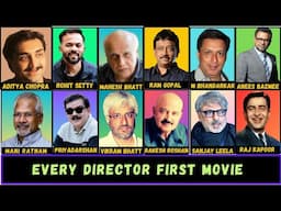 All Bollywood Directors’ First Movie with Budget, Box Office Collection, and Verdict