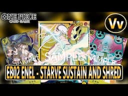 One Piece TCG: Enel Becomes an Even Bigger Monster in EB02 - Starves, Sustains, and Shreds All Day.