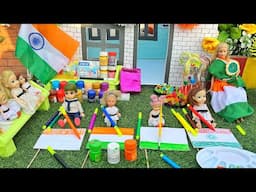 Barbie Doll All Day Routine In Indian Village/Pinky Ki Kahani Part -467/Barbie Ki Hindi Kahaniyan||