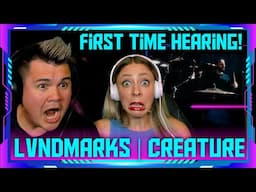 First Time Reaction to LANDMVRKS - Creature (OFFICIAL VIDEO) | THE WOLF HUNTERZ Jon and Dolly