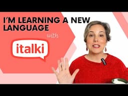 How to learn any language faster - English teacher tries ITALKI