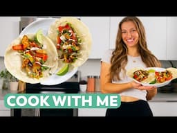 AIR FRYER CHICKEN FAJITAS - The Easiest Weeknight Dinner Recipe (Cook With Me)