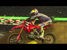 JO SHIMODA WINS ANAHEIM 1 SUPERCROSS! | Honda HRC Progressive Race Recap, A1