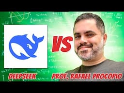 ⚠️ DeepSeek vs Prof. RAFAEL PROCOPIO na Prova de MATEMÁTICA do ENEM - Vence a IA ou o SER HUMANO?