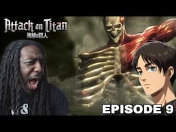 MY REACTION TO THE ENDING IS PRICELESS !! 😂 | Attack On Titan ( Episode 9 )