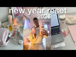 ultimate 2025 reset ✨ shopping, goal setting, planner set up, vision board