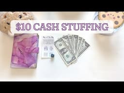 $10 Savings Challenge Cash Stuffing