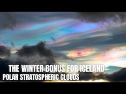 Colourful Optical Phenomenon Over North Iceland - Cloud iridescence