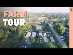 Urban Farming At Its FINEST! | Farm Tour Of Urban Roots London