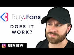 My Buy.Fans Review - Instagram Expert Reacts to "Real" Growth Service