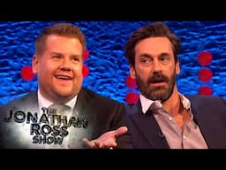 Jon Hamm & James Corden Compare Jobs Fame Before Fame | The Jonathan Ross Show