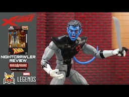 Marvel Legends NIGHTCRAWLER Uncanny X-Force X-Men Nemesis BAF Wave Comic Figure Review