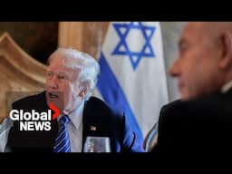 “The US will take over the Gaza Strip”: Trump, Netanyahu talk future of Middle East | FULL