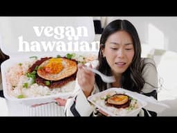 Trying Vegan Hawaiian Food | Lucky Katsu Taste Test Mukbang