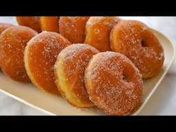 No Egg Donuts Recipe ! Super Soft And Fluffy Homemade Donuts