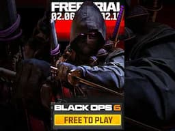 Black Ops 6 Is Free For a Limited Time...