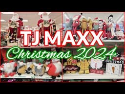 TJ MAXX CHRISTMAS DECOR 2024 SHOP WITH ME NEW ARRIVALS