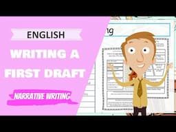 Let's Write A Narrative - First Drafts (Primary School English Lesson)