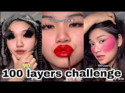 100 Layer's Make-up Challenge