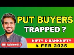 Nifty and BankNifty Prediction for Tuesday , 4 Feb 2025 | BankNifty Options Tomorrow | Rishi Money