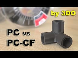 3DO PC vs PC-CF: A Carbon Fiber Filament You Can Actually Bend!