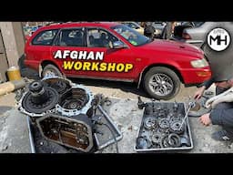 6th Gen Toyota Transmission Restoration | Afghan Mechanic's Amazing Work with Simple Tools