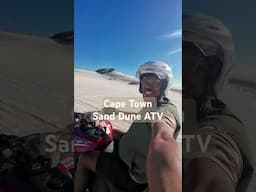 Riding through the Sand dunes of Capetown