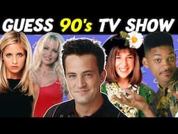 Guess the 90s TV Show from an Image | TV Trivia Challenge 📺