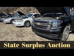 State Vehicle Surplus Auction and Results