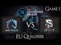 Dota 2 Team Liquid vs Team Spirit | Shanghai Major 2016