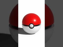 Create a 3D Pokéball in Adobe Illustrator 2025: From Beginner to Pro #shorts