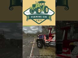 Running Over Signs on Riverbend Springs FS25