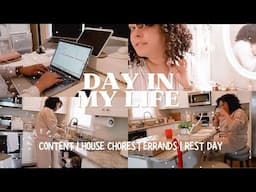 🌸 DITL | content | house chores | errands | rest day