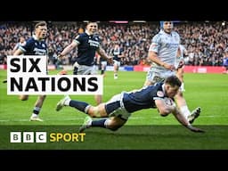 Scotland survive Italy comeback as Jones scores hat-trick | Six Nations 2025 | BBC Sport