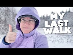 GOING ON MY LAST WALK THE DAY BEFORE MY TUMMY TUCK | DAY BEFORE TUMMY TUCK | SEATTLE SNOW DAY 2025