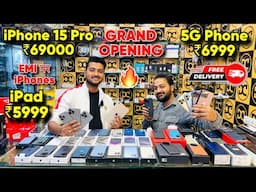 Biggest iPhone Sale Ever 🔥| Cheapest iPhone Market  | Second Hand Mobile | iPhone15 iPhone 16